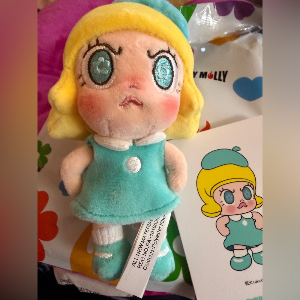 Angry Molly Angry Energy Series Plush Pendant Pop mart